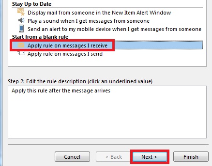 Microsoft Outlook - Apple rule on messages I receive.jpg