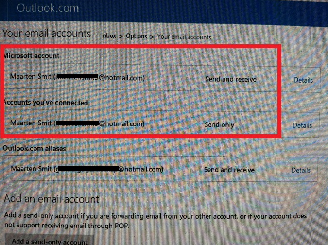 Outlook Duplicate Account Settings.JPG