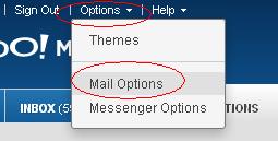 Yahoo Mail Options.JPG